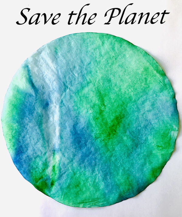 Earth Day Art with Coffee Filter